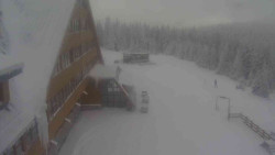 Parkoviště a hlavní vchod