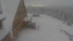 Parkoviště a hlavní vchod