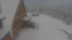 Parkoviště a hlavní vchod