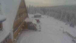 Parkoviště a hlavní vchod