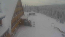 Parkoviště a hlavní vchod