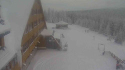 Parkoviště a hlavní vchod