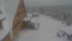 Parkoviště a hlavní vchod