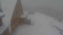 Parkoviště a hlavní vchod