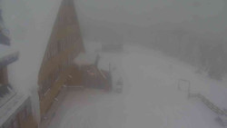 Parkoviště a hlavní vchod