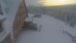 Parkoviště a hlavní vchod