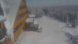 Parkoviště a hlavní vchod