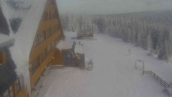 Parkoviště a hlavní vchod