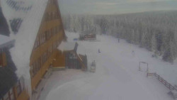 Parkoviště a hlavní vchod