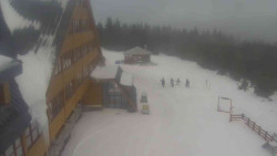 Parkoviště a hlavní vchod