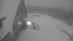 Parkoviště a hlavní vchod