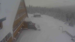 Parkoviště a hlavní vchod