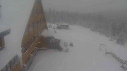 Parkoviště a hlavní vchod