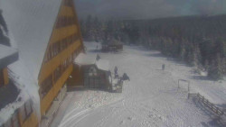 Parkoviště a hlavní vchod