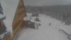 Parkoviště a hlavní vchod