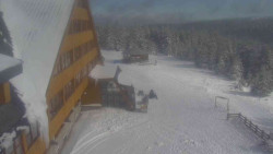 Parkoviště a hlavní vchod