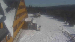 Parkoviště a hlavní vchod