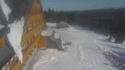 Parkoviště a hlavní vchod