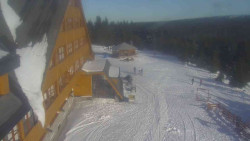 Parkoviště a hlavní vchod