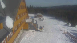 Parkoviště a hlavní vchod