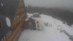 Parkoviště a hlavní vchod