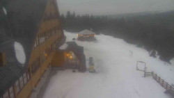 Parkoviště a hlavní vchod