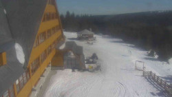 Parkoviště a hlavní vchod