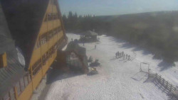 Parkoviště a hlavní vchod