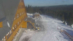 Parkoviště a hlavní vchod