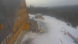 Parkoviště a hlavní vchod