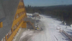 Parkoviště a hlavní vchod