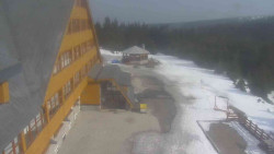 Parkoviště a hlavní vchod