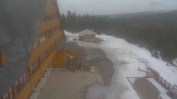 Parkoviště a hlavní vchod