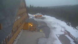 Parkoviště a hlavní vchod