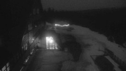 Parkoviště a hlavní vchod