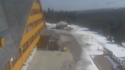 Parkoviště a hlavní vchod