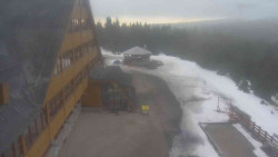 Parkoviště a hlavní vchod