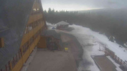 Parkoviště a hlavní vchod