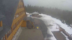 Parkoviště a hlavní vchod