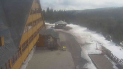 Parkoviště a hlavní vchod