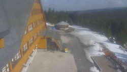 Parkoviště a hlavní vchod