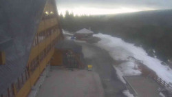 Parkoviště a hlavní vchod