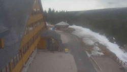 Parkoviště a hlavní vchod