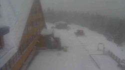 Parkoviště a hlavní vchod