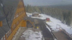 Parkoviště a hlavní vchod