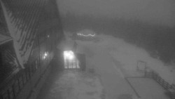 Parkoviště a hlavní vchod