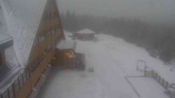 Parkoviště a hlavní vchod