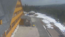 Parkoviště a hlavní vchod