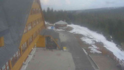 Parkoviště a hlavní vchod