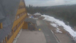 Parkoviště a hlavní vchod